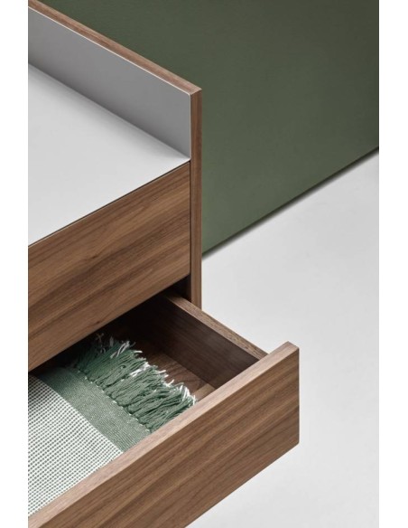 TEULAT APARADOR VALLEY 200x45 NOGAL, GRIS