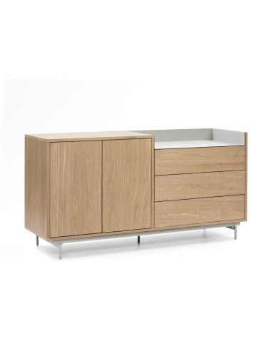 TEULAT APARADOR VALLEY 150X45 ROBLE, GRIS