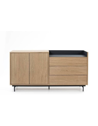 TEULAT APARADOR VALLEY 150X45 CARVALHO, AZUL