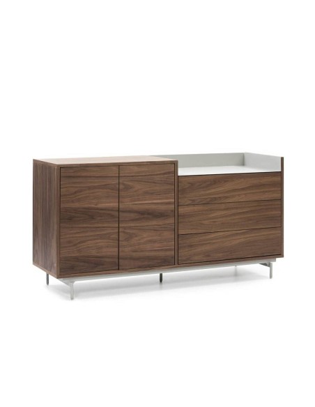 TEULAT APARADOR VALLEY 150X45 NOGUEIRA, CINZA