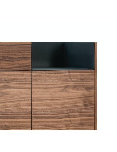 TEULAT MUEBLE AUXILIAR VALLEY 130x92 NOGAL, AZUL