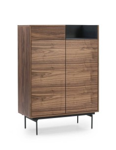 TEULAT MUEBLE AUXILIAR VALLEY 130x92 NOGAL, AZUL