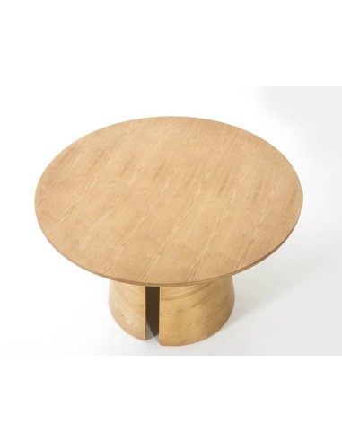 MESA REDONDA CEP 137 CM NATURAL