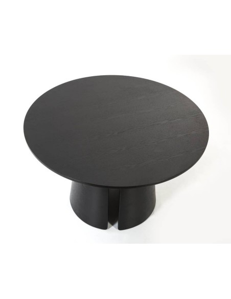 TEULAT MESA REDONDA MINIMALISTA CEP 137, Fresno preto