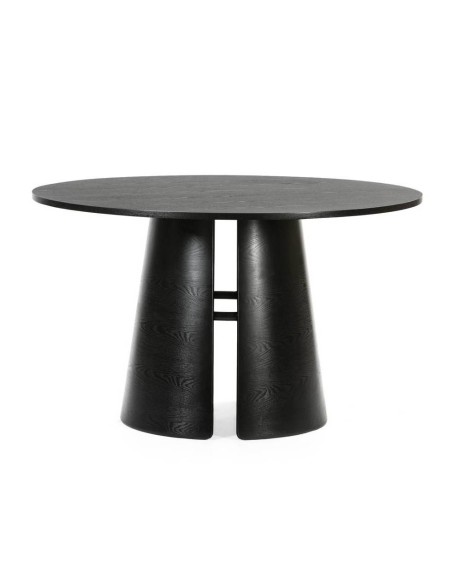 TEULAT MESA REDONDA MINIMALISTA CEP 137, Fresno preto