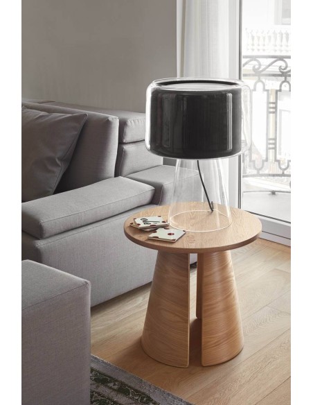 TEULAT MESA RINCON REDONDA CEP 50,color fresno natural