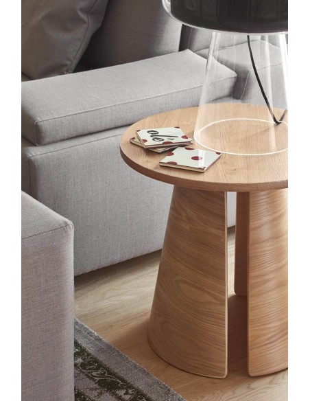 TEULAT MESA RINCON REDONDA CEP 50,color fresno natural