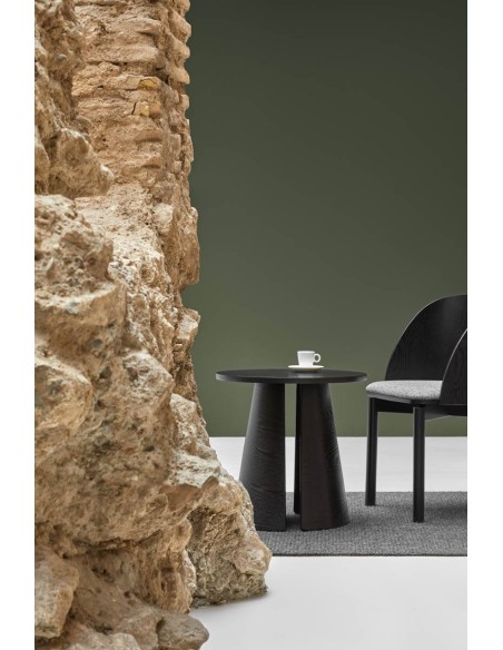 TEULAT MESA RINCON REDONDA CEP 50, COLOR NEGRO