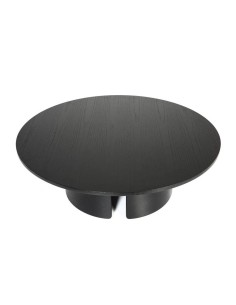 MESA CENTRO REDONDA CEP 110 CM NEGRO 2