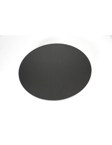 MESA CENTRO REDONDA CEP 110 CM NEGRO