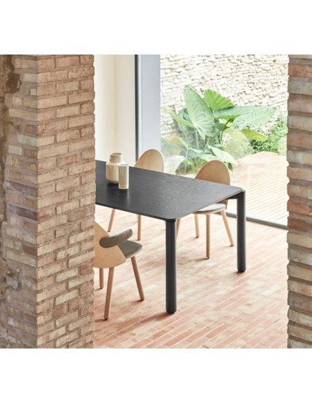 TEULAT MESA SALON ATLAS 180x100, PRETO TEULAT MESA SALON ATLAS 180x100, PRETO