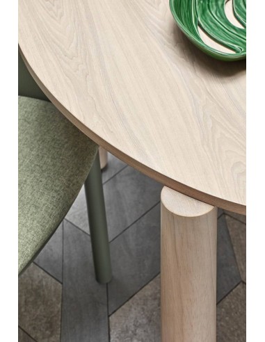 TEULAT MESA REDONDA ATLAS 120, COLOR FRESNO...