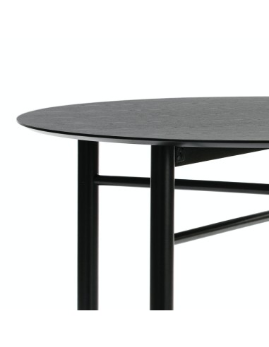 TEULAT MESA REDONDA JUNCO 120, NEGRO