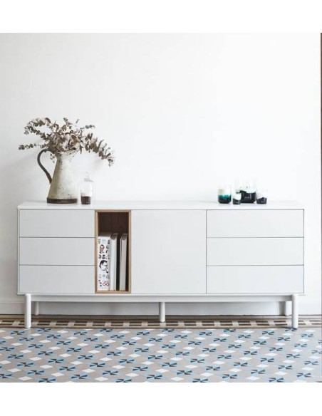 TEULAT APARADOR CORVO 180X40, CREME TEULAT APARADOR CORVO 180X40, CREME