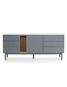 TEULAT APARADOR CORVO 180x40, CINZA PÉROLA 2