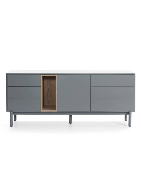 TEULAT APARADOR CORVO 180x40, CINZA PÉROLA TEULAT APARADOR CORVO 180x40, CINZA PÉROLA