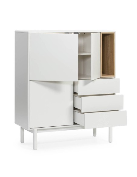 TEULAT MUEBLE AUXILIAR CORVO 100X40, CREMA TEULAT MUEBLE AUXILIAR CORVO 100X40, CREMA