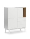 TEULAT ARMÁRIO AUXILIAR CORVO 100X40, CREME