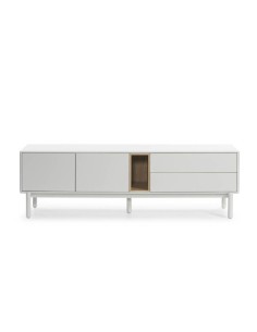 TEULAT MUEBLE TV CORVO 180X40, CREMA 2