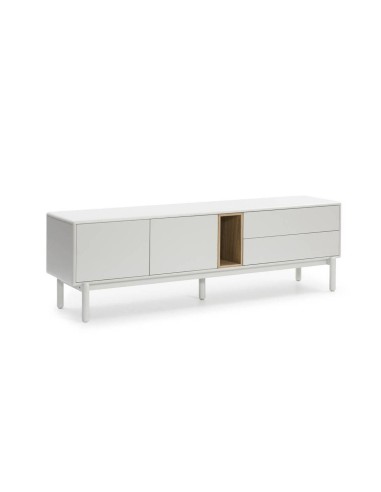 TEULAT MUEBLE TV CORVO 180X40, CREMA