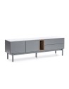 TEULAT RACK PARA TV CORVO 180, CINZA PÉROLA