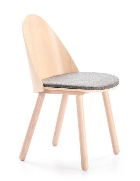 CADEIRA UMA NATURAL CLARO 2P/CAIXA