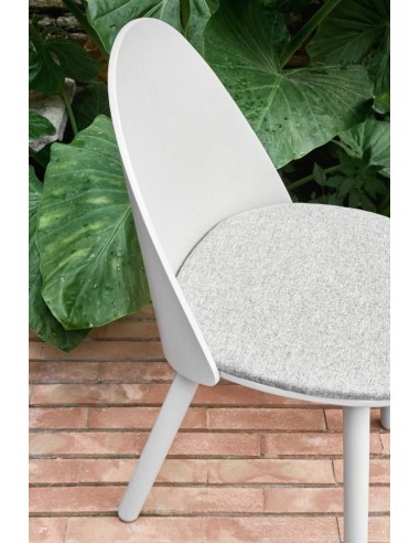 TEULAT SILLA de diseño UMA, GRIS CLARO