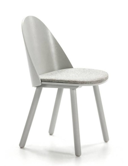 TEULAT design CADEIRA UMA, CINZA CLARO