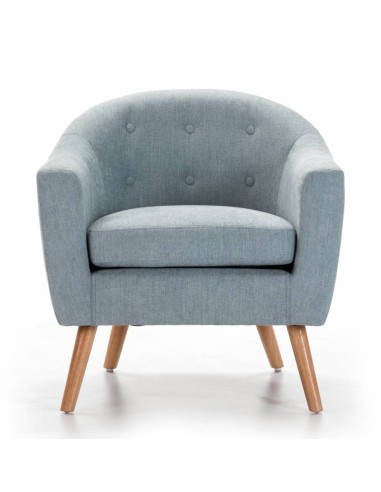 POLTRONA DE DESIGN CONTEMPORÂNEO LIMA, tela, capitoné