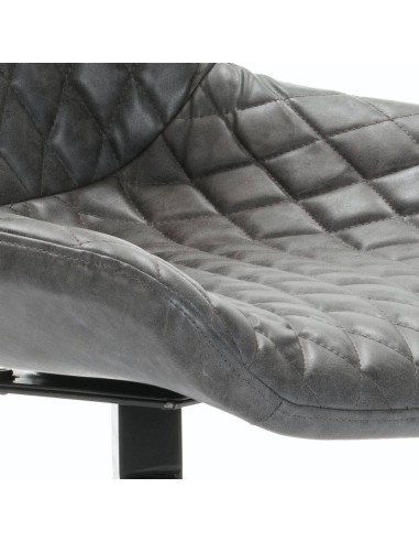 SILLA GIRATORIA DE DISEÑO SAID, tejido, simil piel