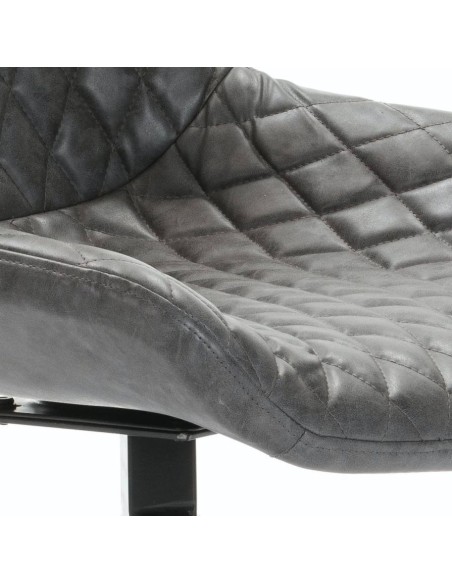 SILLA GIRATORIA DE DISEÑO SAID, tejido, simil piel