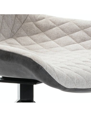 SILLA GIRATORIA DE DISEÑO SAID, tejido, simil piel