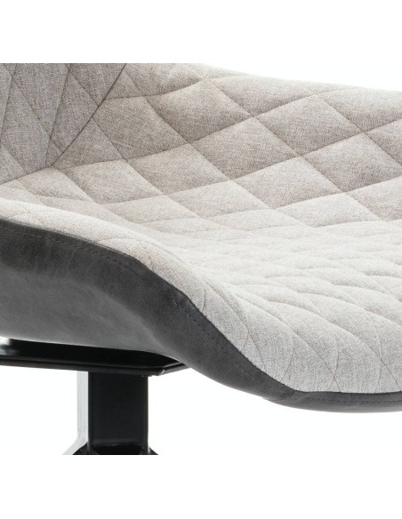 CADEIRA GIRATÓRIA DE PROJETO SAID, tecido, imitação de pele CADEIRA GIRATÓRIA DE PROJETO SAID, tecido, imitação de pele