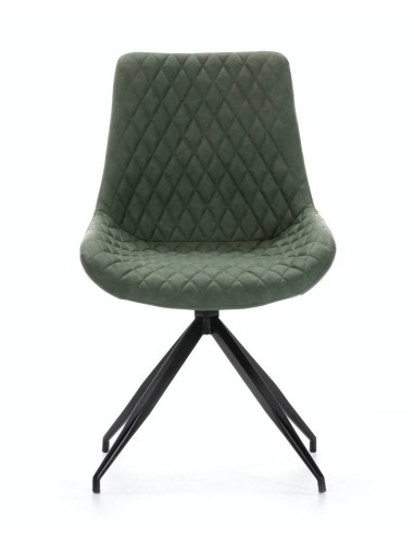 SILLA GIRATORIA DE DISEÑO SAID, tejido, simil piel