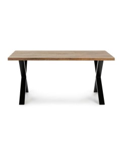 MESA DISEÑO INDUSTRIAL YAR 160x90, Roble envejecido. 2
