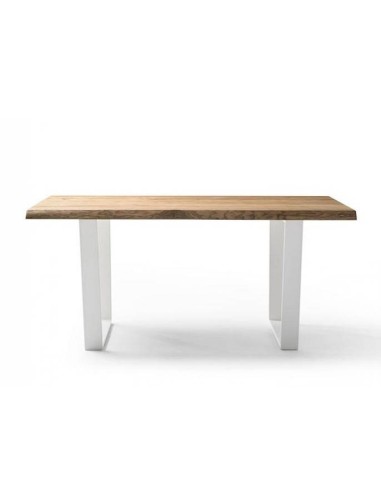 MESA DISEÑO industria LOLA 160x100, fresno, metal