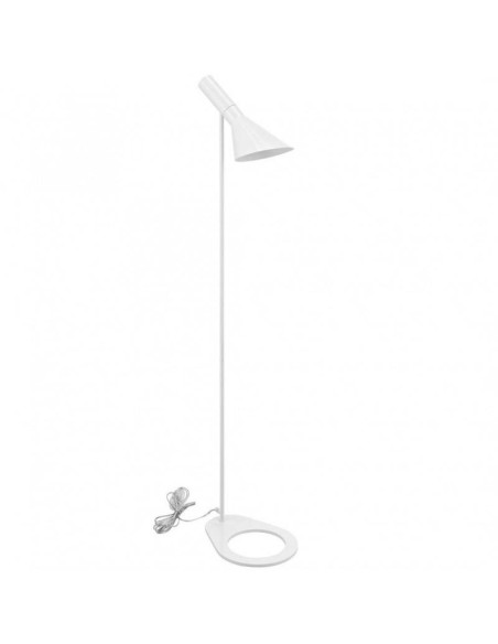 Lámpara de pié JACOB, metal blanco
