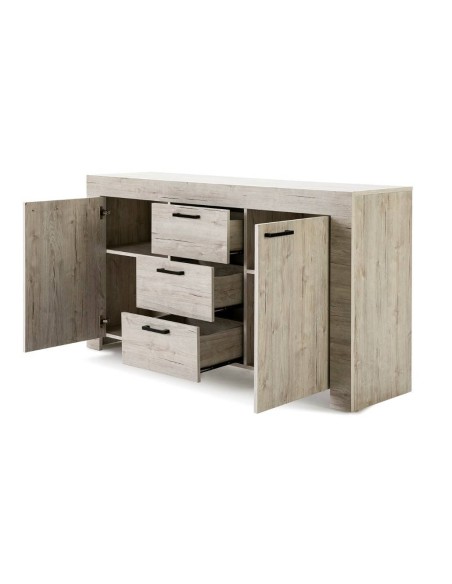 APARADOR CONTEMPORÂNEO MICHIGAN 150x42, carvalho APARADOR CONTEMPORÂNEO MICHIGAN 150x42, carvalho