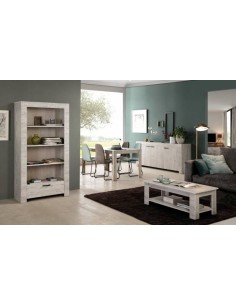 MUEBLE DE TV CONTEMPORANEO MICHIGAN 200x42, roble 2