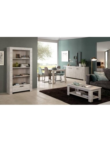 MUEBLE DE TV CONTEMPORANEO MICHIGAN 200x42, roble