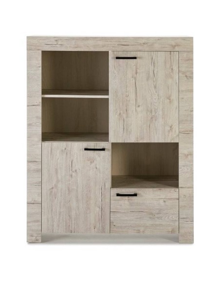 APARADOR CONTEMPORANEO ALTO MICHIGAN 110x140, roble APARADOR CONTEMPORANEO ALTO MICHIGAN 110x140, roble