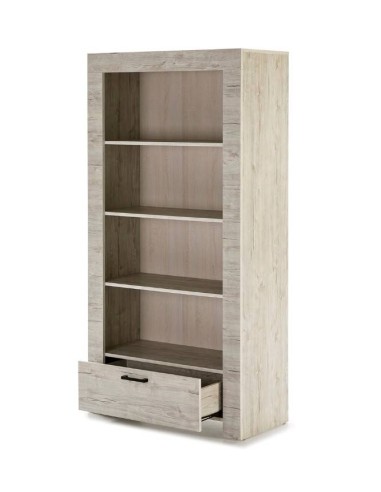 ESTANTERIA CONTEMPORANEA MICHIGAN 180x90, roble