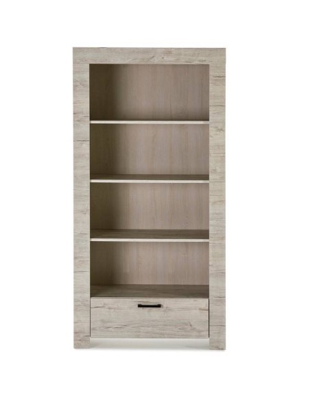 ESTANTERIA CONTEMPORANEA MICHIGAN 180x90, roble