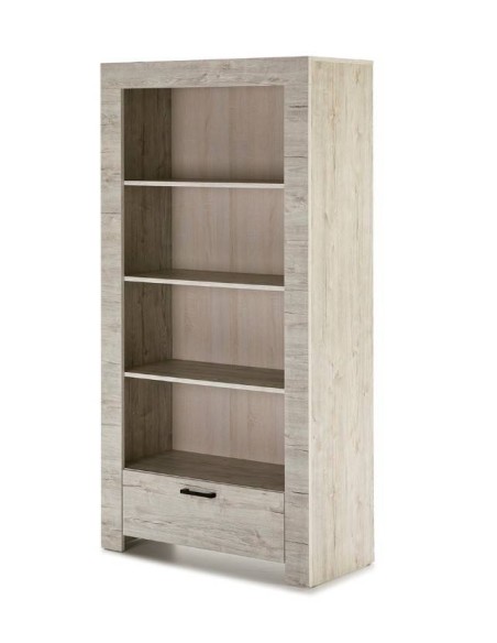 ESTANTERIA CONTEMPORANEA MICHIGAN 180x90, roble