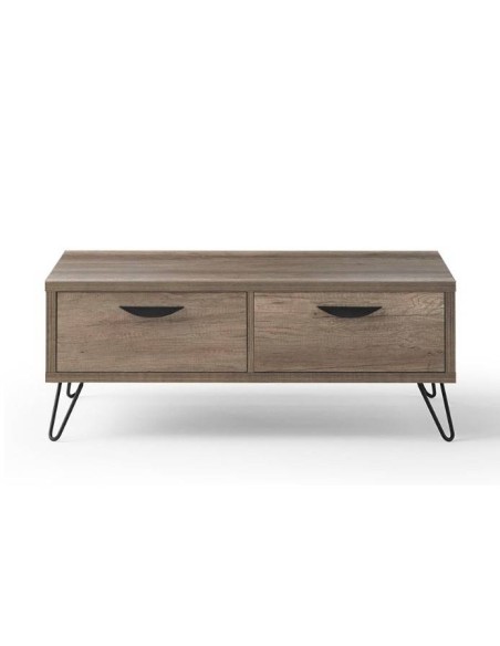 MESA DE CENTRO INDUSTRIAL KANSAS 100x60 MESA DE CENTRO INDUSTRIAL KANSAS 100x60