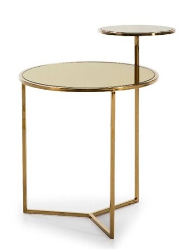 MESA AUXILIAR DE RINCON DORADA PAULA, espejo