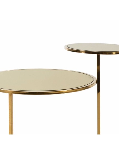 MESA AUXILIAR DE RINCON DORADA PAULA, espejo