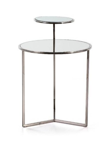 MESA AUXILIAR DE RINCON PLATA PAULA, espejo MESA AUXILIAR DE RINCON PLATA PAULA, espejo