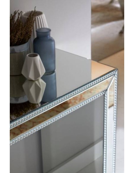 CONSOLA RECIBIDOR ESPEJOS, KLUN.