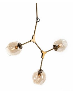 LAMPARA DE TECHO BRID 77, dorado